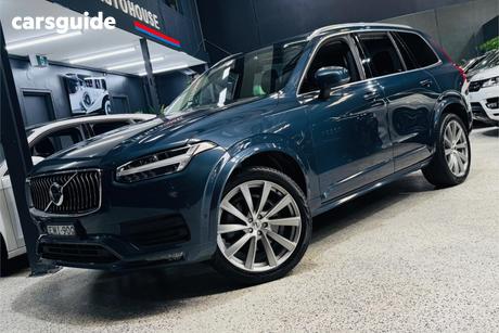 Blue 2021 Volvo XC90 Wagon T6 Momentum (Awd)