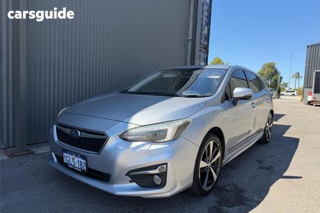 Silver 2017 Subaru Impreza Hatchback 2.0S (Awd)