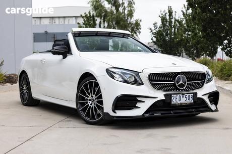 White 2020 Mercedes-Benz E300 Cabriolet