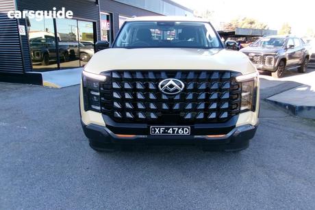 Yellow 2025 LDV Terron 9 Double Cab Pick Up Origin