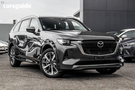 Grey 2025 Mazda CX-80 Wagon D50E Azami