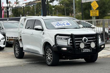 White 2022 GWM UTE Dual Cab Utility Cannon-L (4X4)