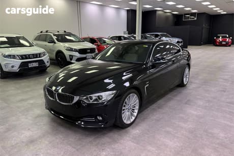 Black 2016 BMW 420I Coupe Luxury Line