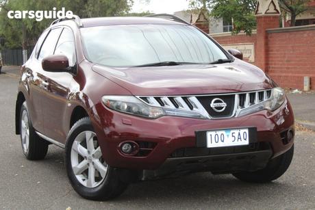 Red 2009 Nissan Murano Wagon Ti