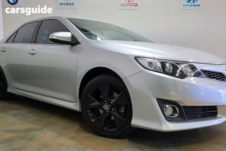 Silver 2013 Toyota Camry Sedan Atara Sx