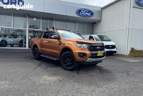 Orange 2019 Ford Ranger Double Cab Pick Up Wildtrak 3.2 (4X4)