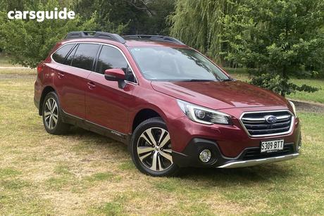 Red 2017 Subaru Outback Wagon 2.5I Premium