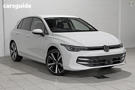 White 2025 Volkswagen Golf Hatchback Style