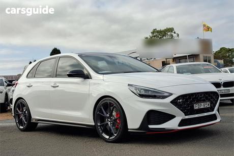 White 2021 Hyundai I30 Hatchback N Premium