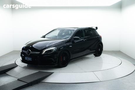 Black 2013 Mercedes-Benz A45 Hatchback Amg