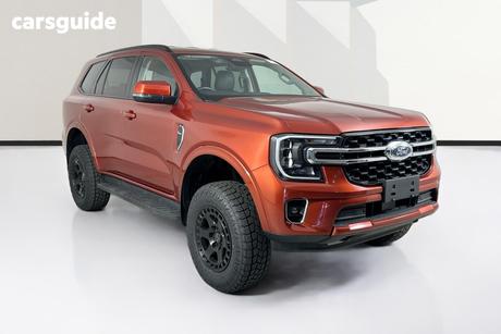 Orange 2023 Ford Everest Wagon Trend (4X4)