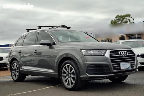 Grey 2015 Audi Q7 Wagon 3.0 Tdi Quattro