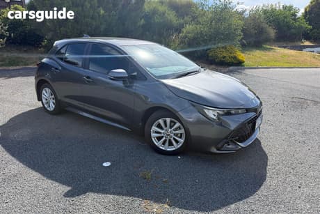 Grey 2023 Toyota Corolla Hatchback Ascent Sport