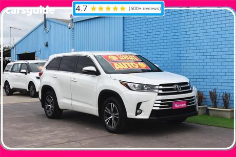 White 2017 Toyota Kluger Wagon Gx (4X4)