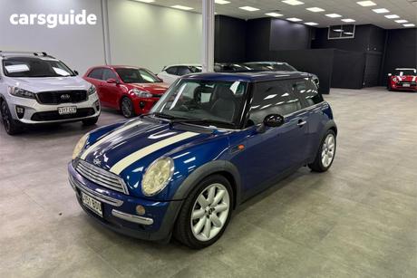 Blue 2003 Mini Hatch Hatch COOPER F