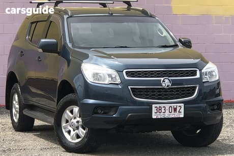 Blue 2014 Holden Colorado 7 Wagon Lt (4X4)