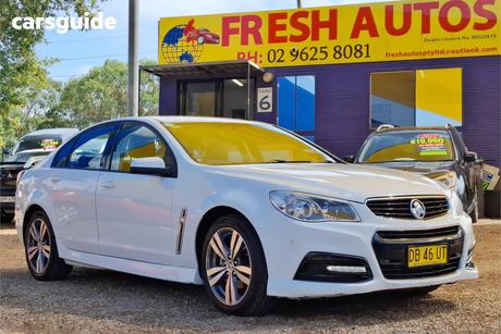 White 2014 Holden Commodore Sedan Sv6