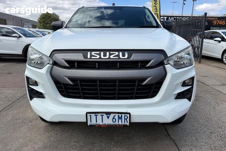 White 2021 Isuzu D-MAX Crew Cab Utility Sx (4X2) High-Ride