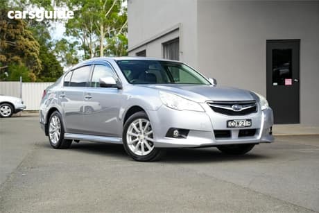 Silver 2012 Subaru Liberty Sedan 2.5I Premium