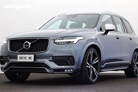 Grey 2018 Volvo XC90 Wagon T6 R-Design