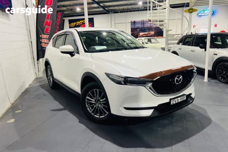 White 2017 Mazda CX-5 Wagon Maxx Sport (4X4)