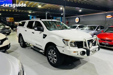 White 2015 Ford Ranger Crew Cab Utility Wildtrak 3.2 (4X4)