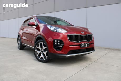 Red 2016 Kia Sportage Wagon Gt-Line (Awd)