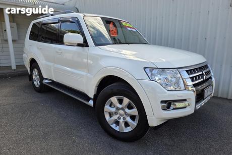 White 2019 Mitsubishi Pajero Wagon Glx (4X4) 7 Seat