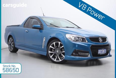 Blue 2013 Holden UTE Utility Ss-V
