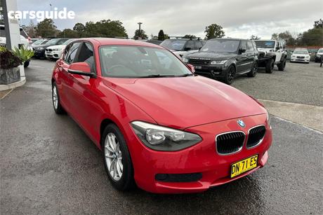 Red 2012 BMW 1 Hatch 116I R