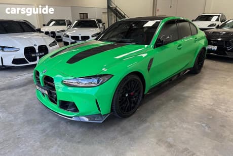 Green 2023 BMW M3 Sedan Cs