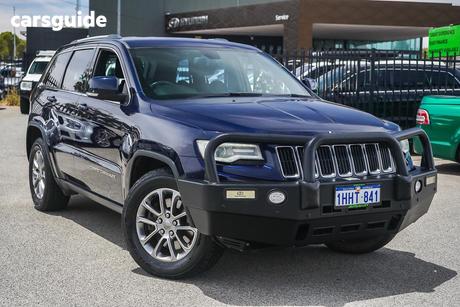 Blue 2013 Jeep Grand Cherokee Wagon Laredo (4X4)