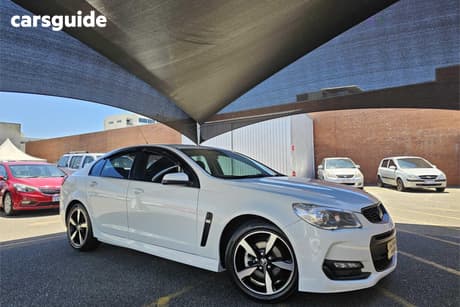 White 2017 Holden Commodore Sedan Sv6