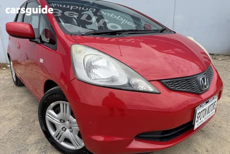 Red 2010 Honda Jazz Hatch GLI