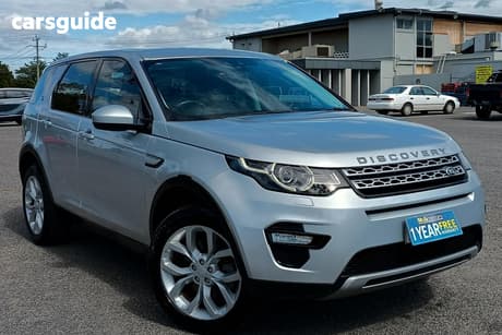 Silver 2017 Land Rover Discovery Sport Wagon Td4 (110Kw) Hse 5 Seat