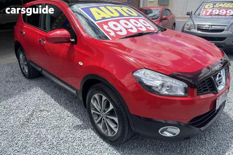 Red 2012 Nissan Dualis Wagon Ti (4X2)