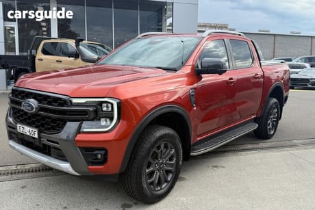 Orange 2023 Ford Ranger Double Cab Pick Up Wildtrak 3.0 (4X4)