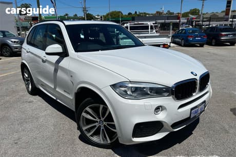 White 2016 BMW X5 Wagon Sdrive 25D