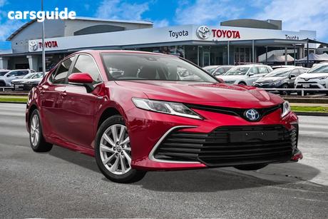 Red 2024 Toyota Camry Sedan Ascent