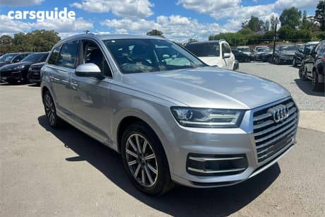 Grey 2017 Audi Q7 Wagon 3.0 Tdi Quattro