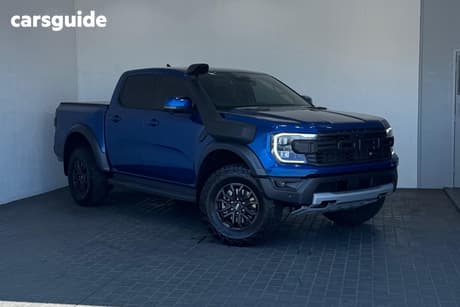 Blue 2024 Ford Ranger Double Cab Pick Up Raptor 3.0 (4X4)