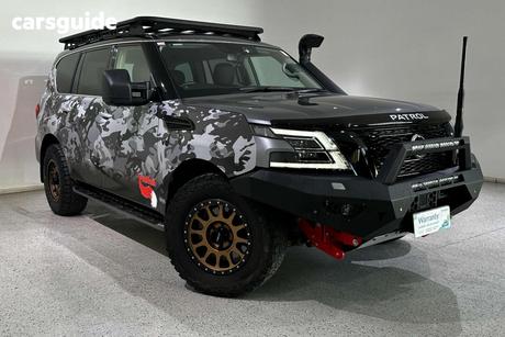 Grey 2021 Nissan Patrol Wagon Ti (4X4)