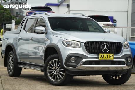 Silver 2019 Mercedes-Benz X350 Dual Cab Utility D Power (4Matic)