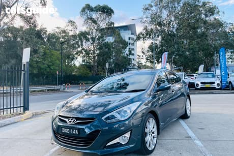 Grey 2013 Hyundai I40 Sedan Premium