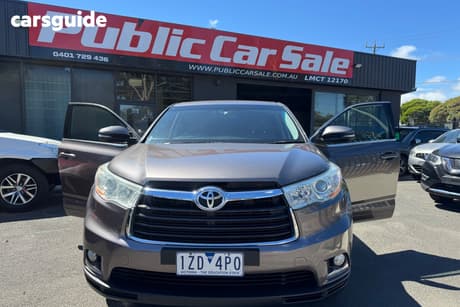 Grey 2014 Toyota Kluger Wagon Gx (4X2)