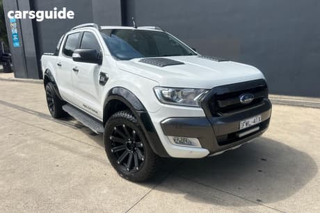 White 2016 Ford Ranger Dual Cab Pick-up Wildtrak 3.2 (4X4)