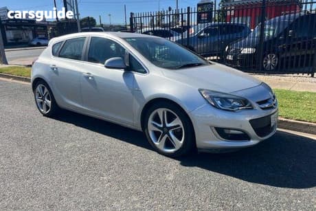 Silver 2012 Opel Astra Hatchback 1.6 Sports