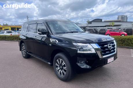 Black 2025 Nissan Patrol Wagon Ti (4X4)