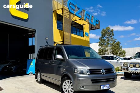 Grey 2013 Volkswagen Multivan Wagon Highline Tdi400