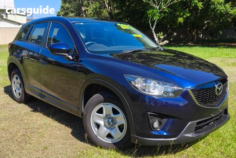 Blue 2012 Mazda CX-5 Wagon Maxx Sport (4X2)